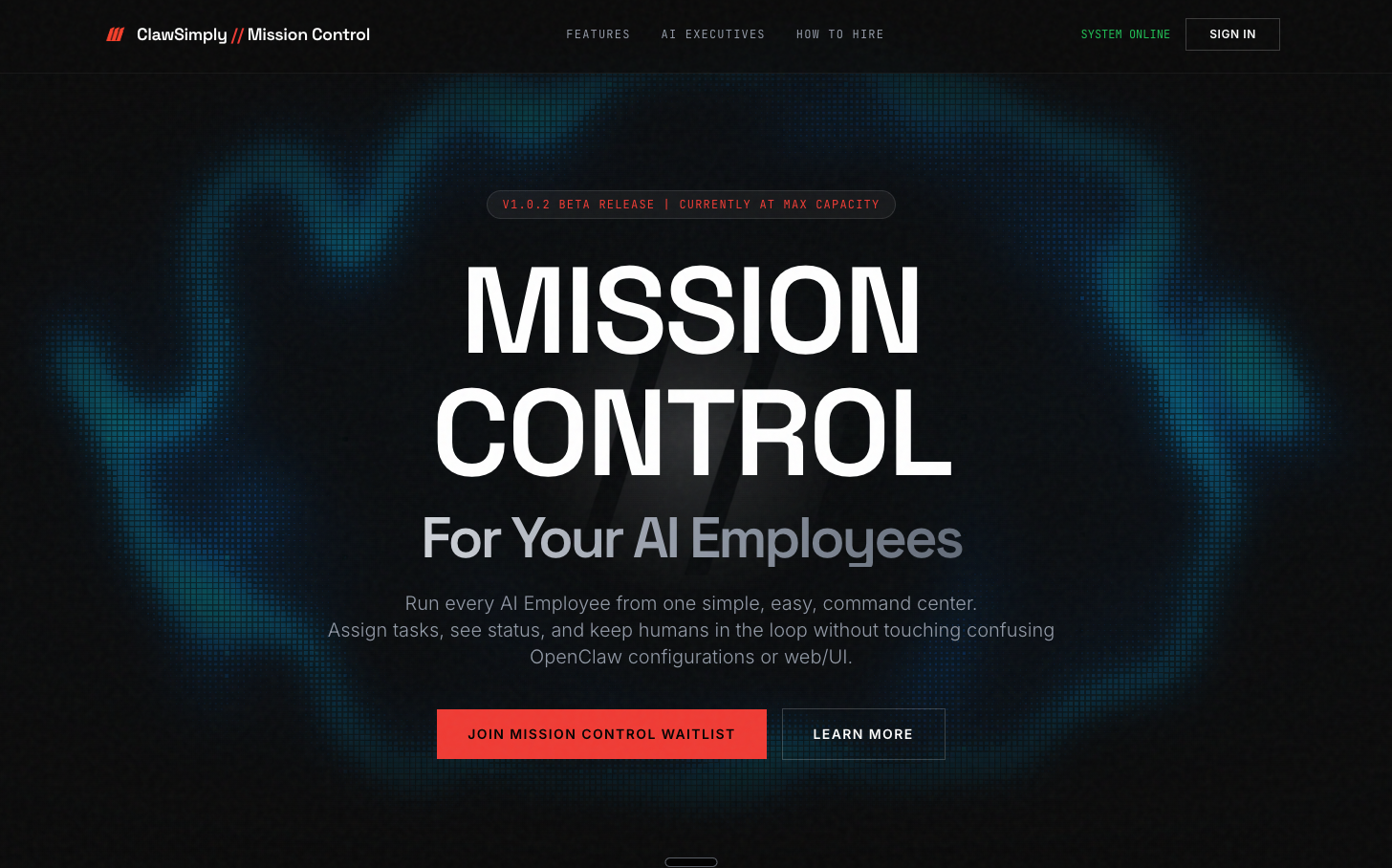 ClawSimply — Mission Control for AI Employees