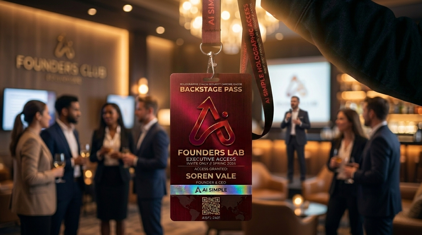 Founders Lab Backstage Pass